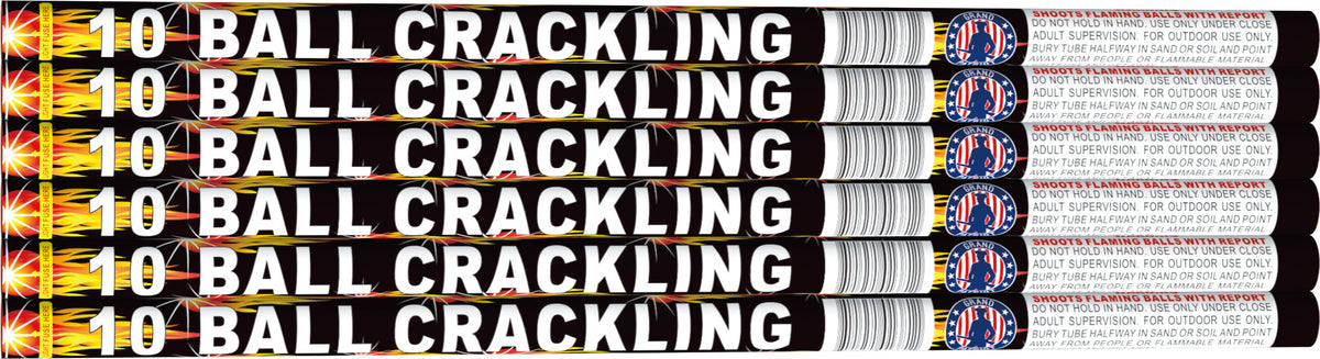 10 Ball Crackling Candle