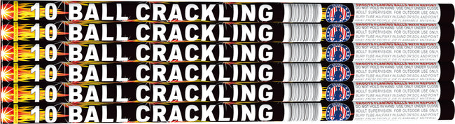 10 Ball Crackling Candle