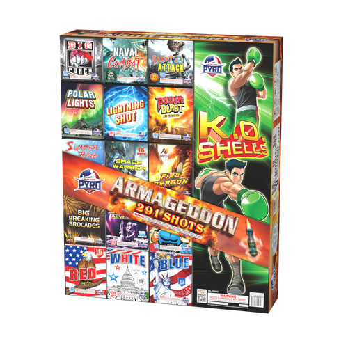 Armageddon Assortment Major League Pyro wholesale consumer fireworks assortment