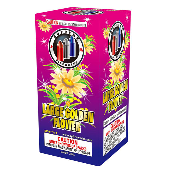 Large Golden Flower (single)