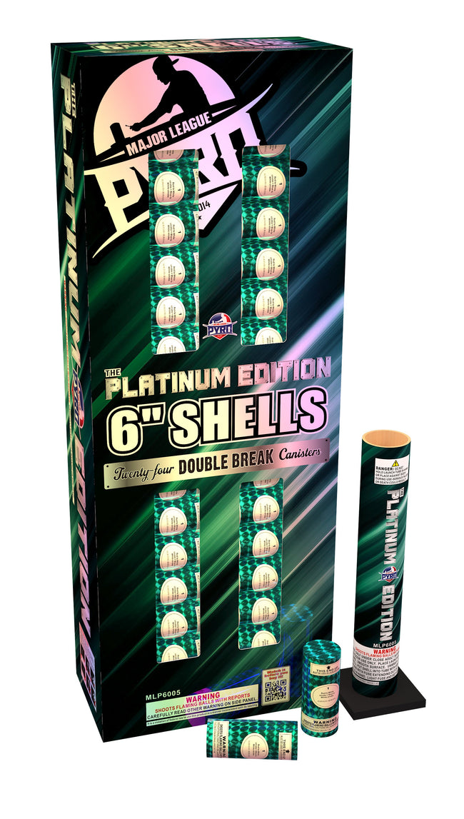 Platinum Edition 6" Double Break Super Shells