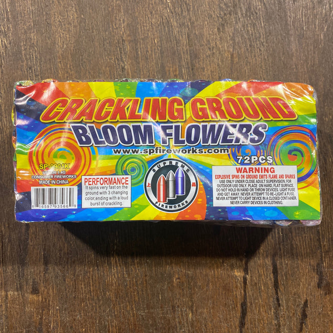 Ground Bloom Flower Crackling (Brick)