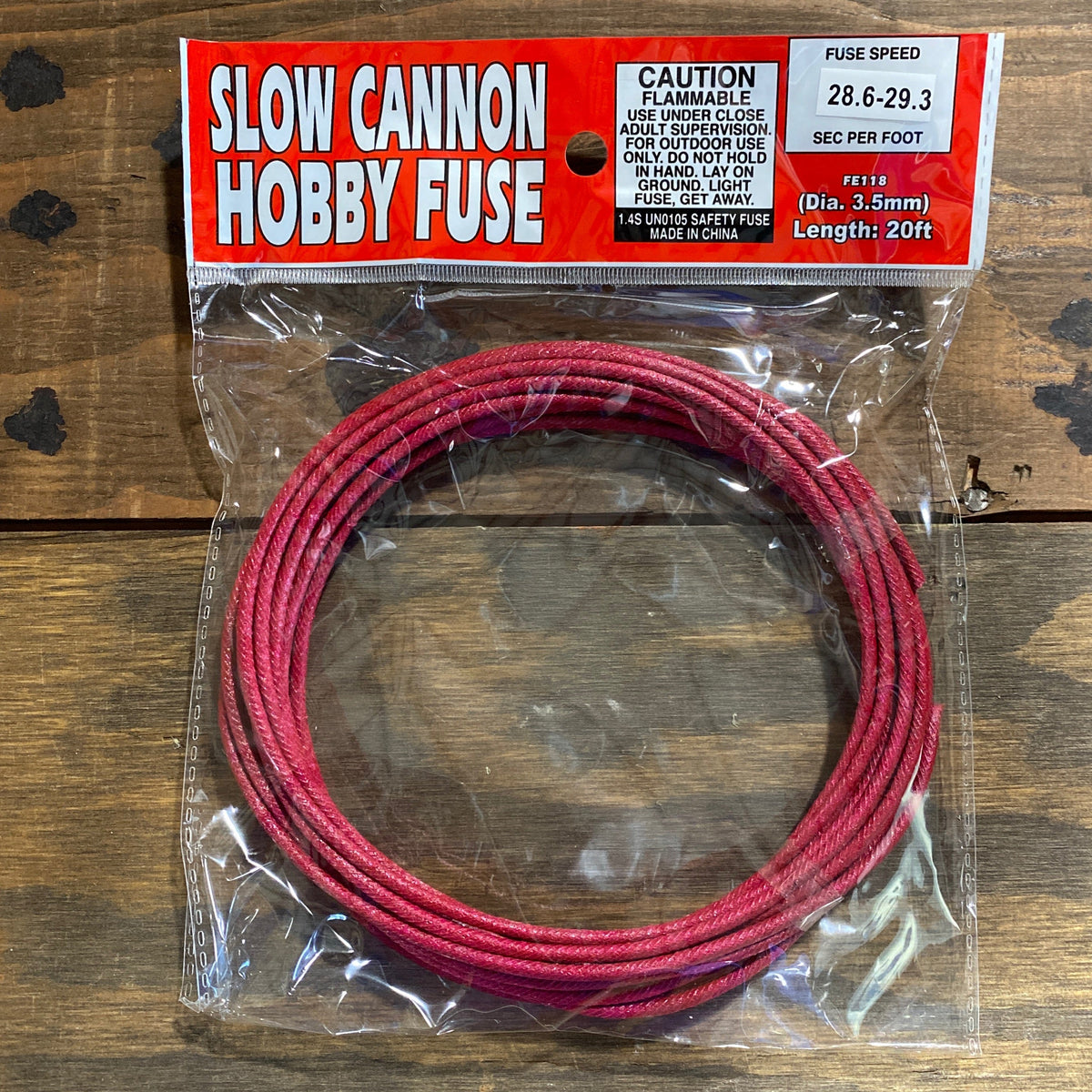 Slow Cannon Hobby Fuse