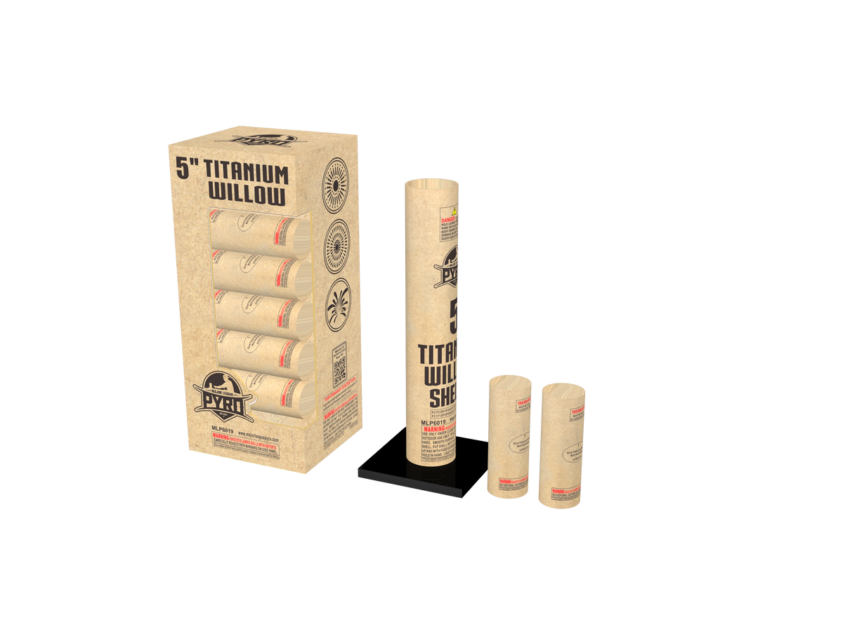 Ti Willow 5" Shells