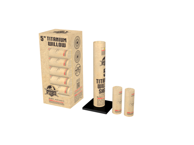Ti Willow 5" Shells
